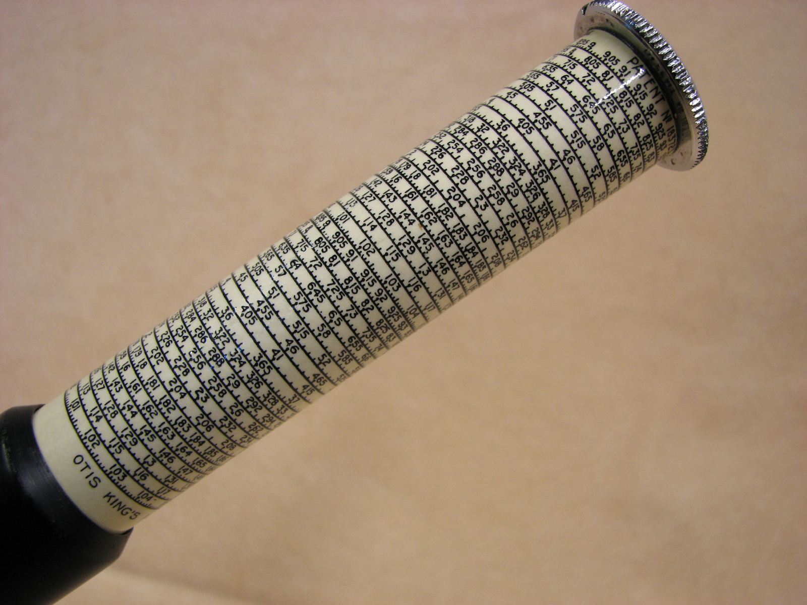 1970's Otis King Model K type C cylindrical slide rule 